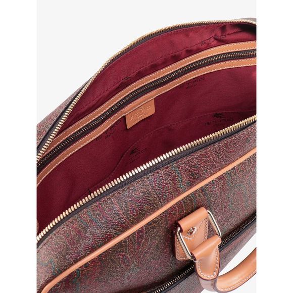 ETRO Briefcase Man Brown Briefcases - Picture 4 of 4